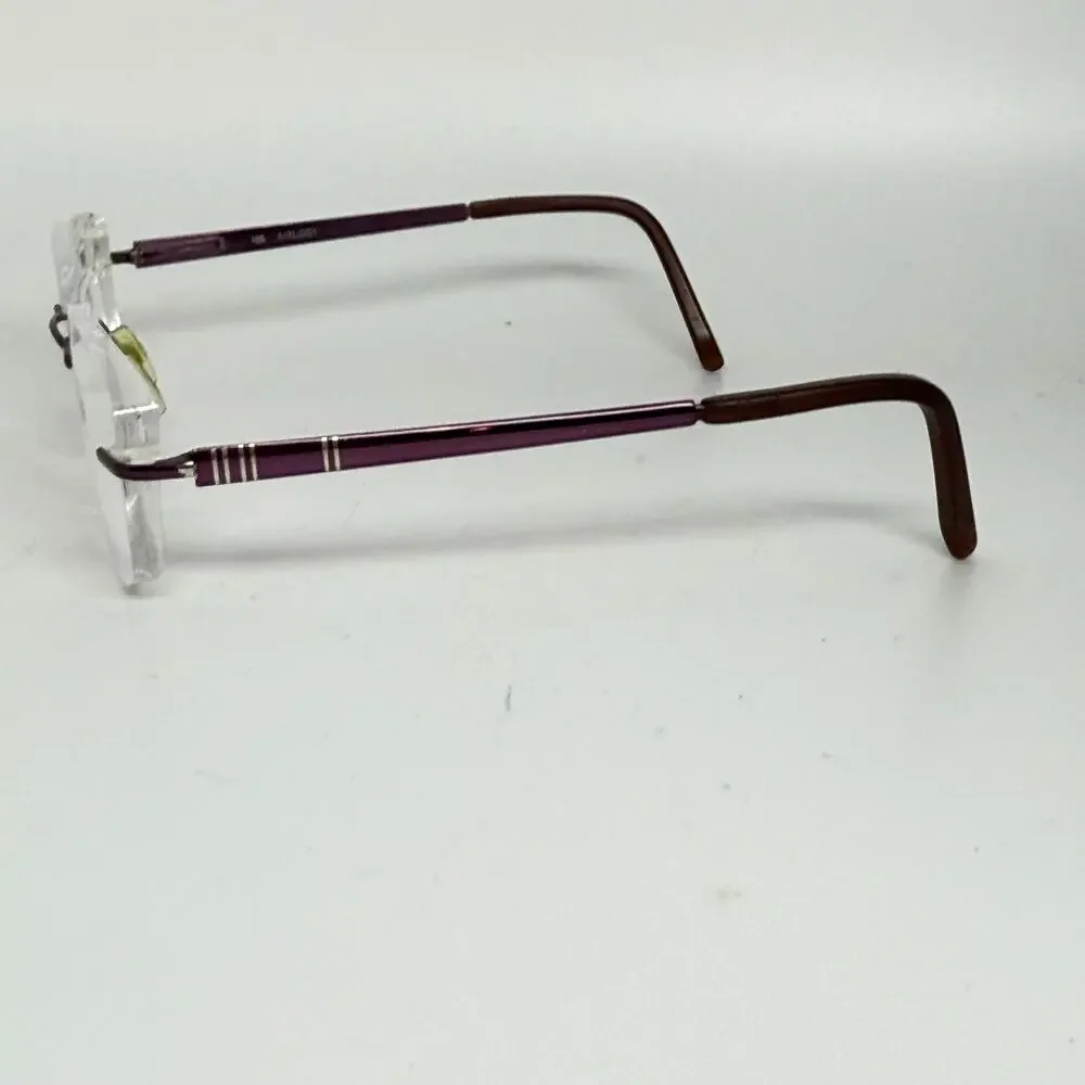 Airlock Eyeglasses Frame‎ Love Unity 203 505 Purple Men Women 52[]18 135 18343